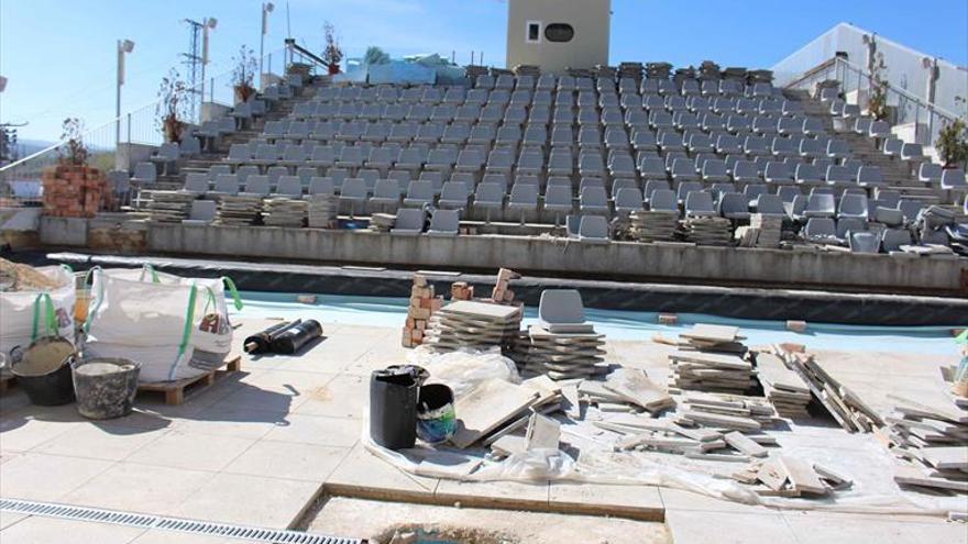 El Ayuntamiento realiza obras de urgencia en el Teatro El Jardinito