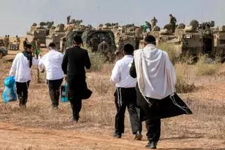 La comunidad ultraortodoxa se vuelca en un apoyo "sin precedentes" al Ejército de Israel