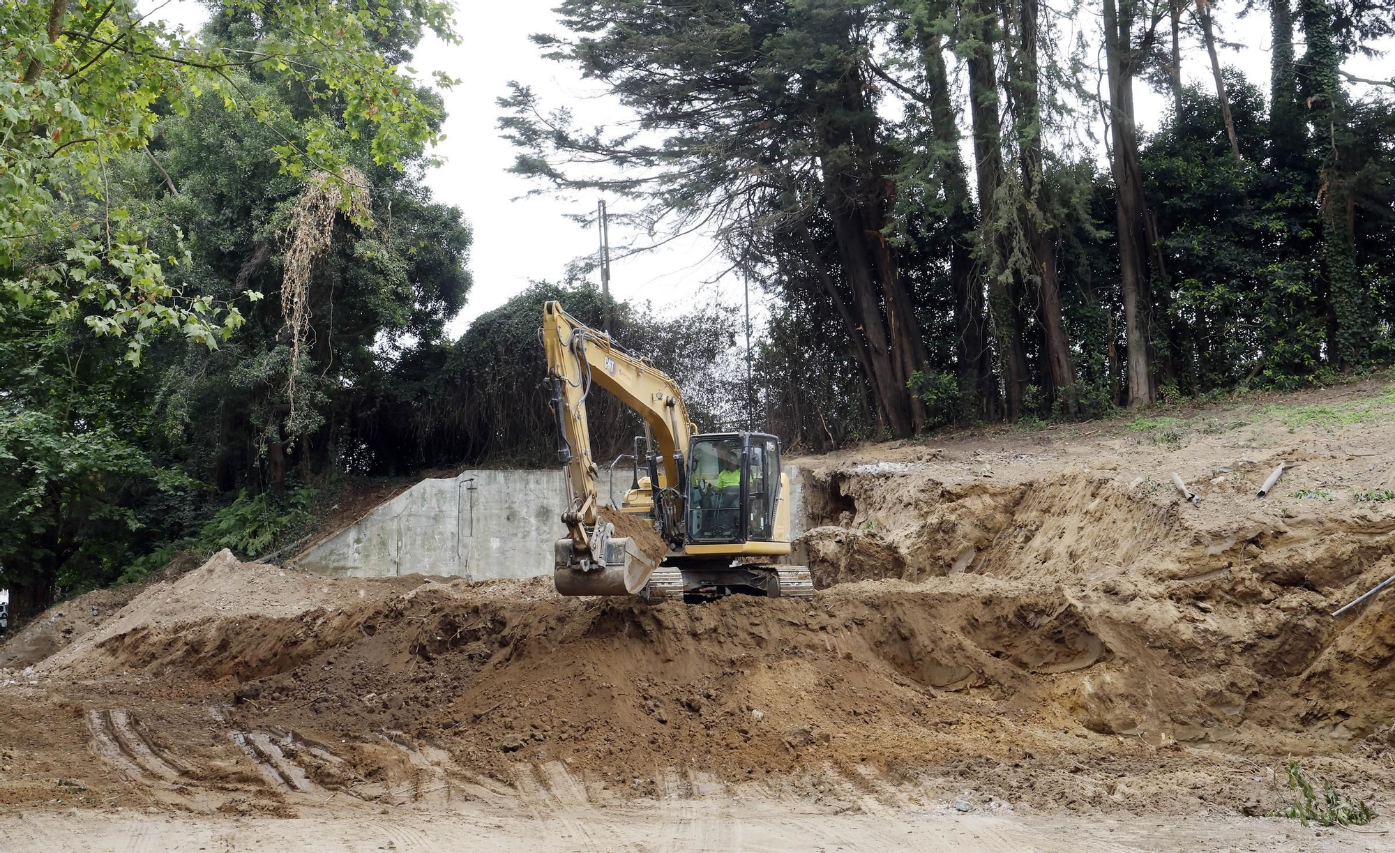 Obras de urbanización en el ámbito PS6 de la ETEA