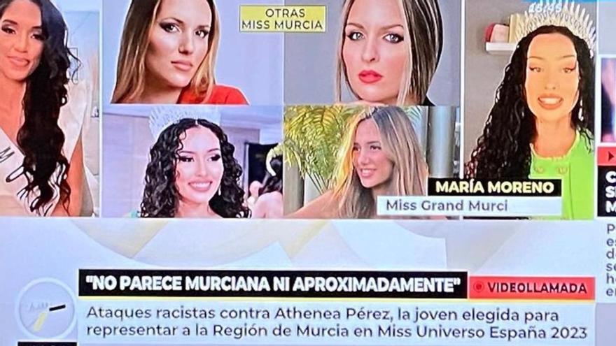 Ataques racistas Miss Murcia