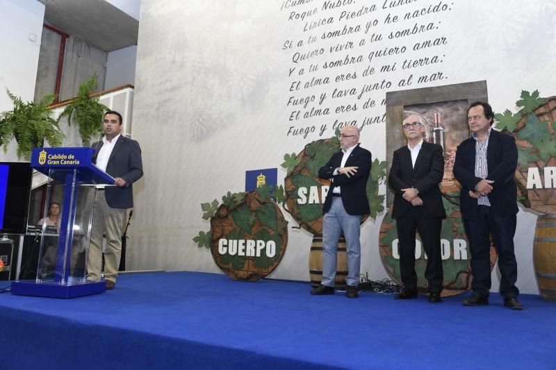 GRAN CANARIA  14-05-2018   LAS PALMAS DE GRAN CANARIA. Descorche de la primera botella de vino de esta temporada. FOTOS: JUAN CASTRO  | 14/05/2018 | Fotógrafo: Juan Carlos Castro