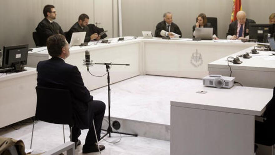 Marcos Vega Gómez, durante el juicio.