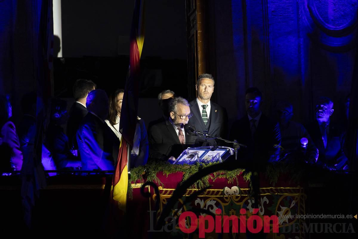 Pregón de Fiestas en Caravaca