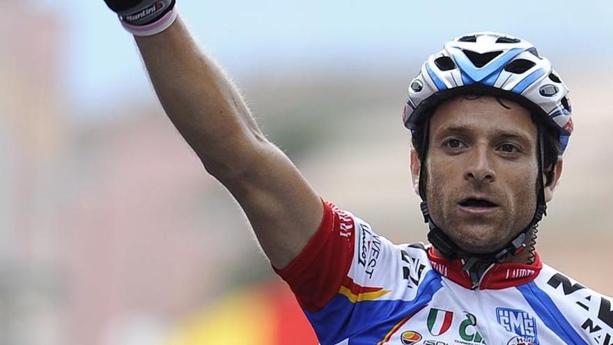 El ciclista italiano Michele Scarponi.