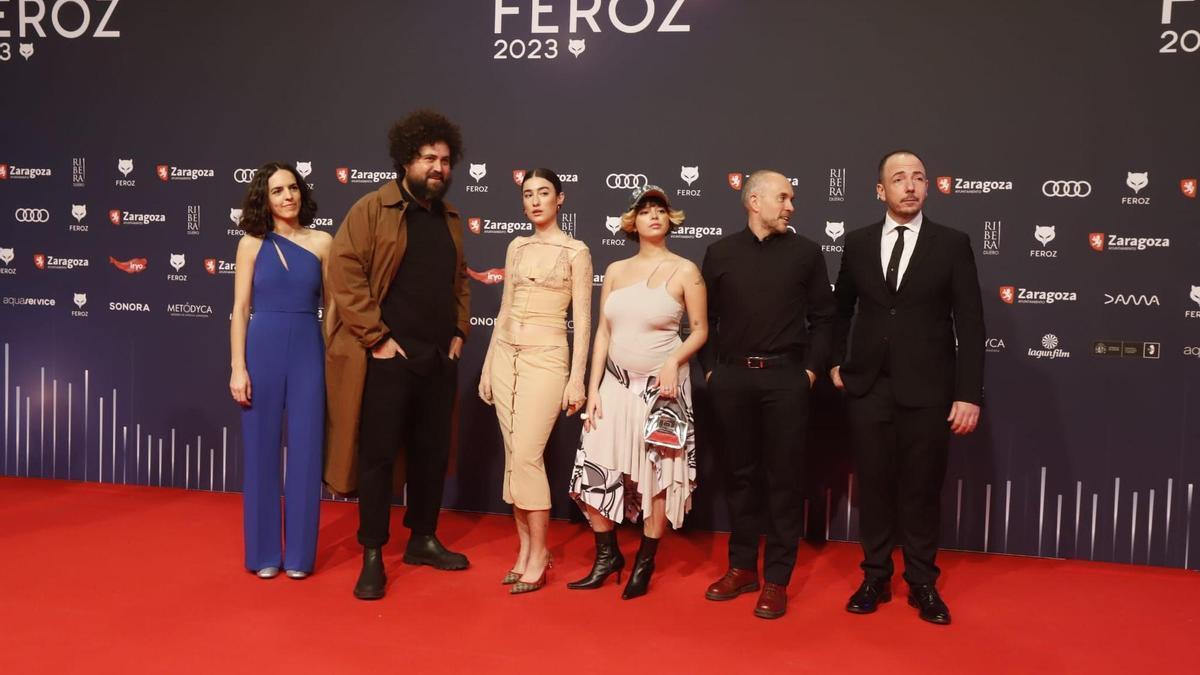 La alfombra roja de los premios Feroz.