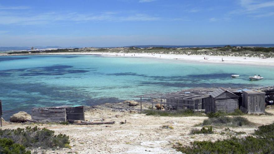 Ses Illetes es un lujo de playa, como pocas en el mundo