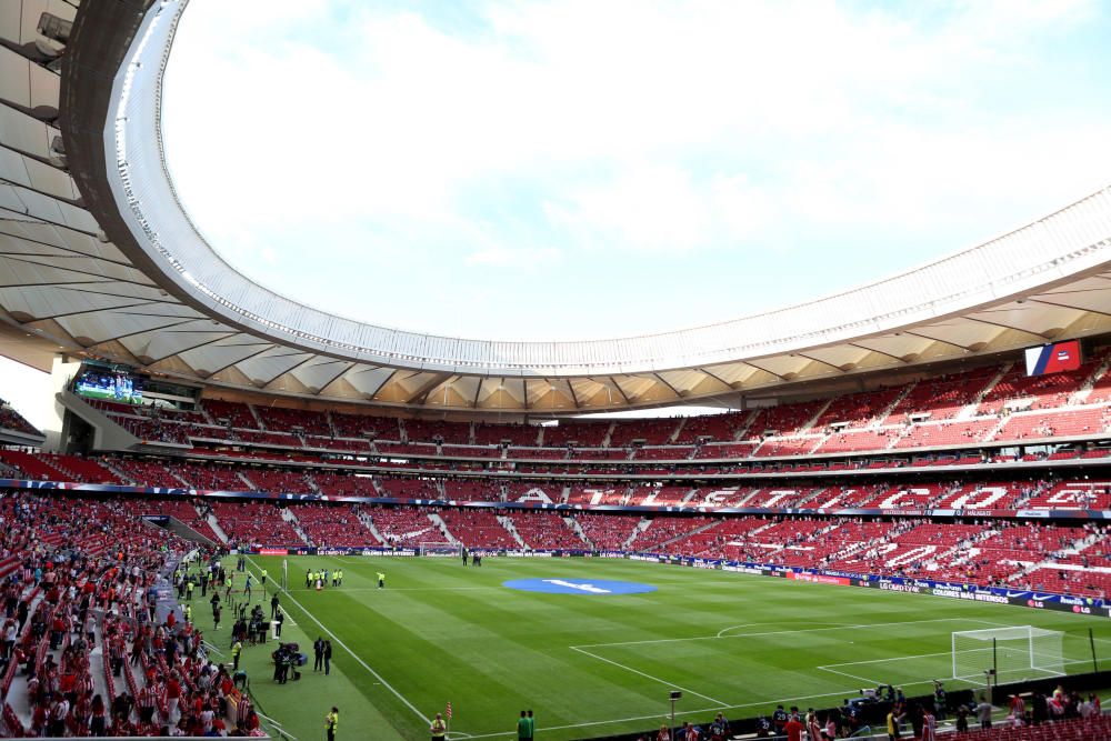 El Rey Felipe VI preside el estreno del Wanda Metropolitano