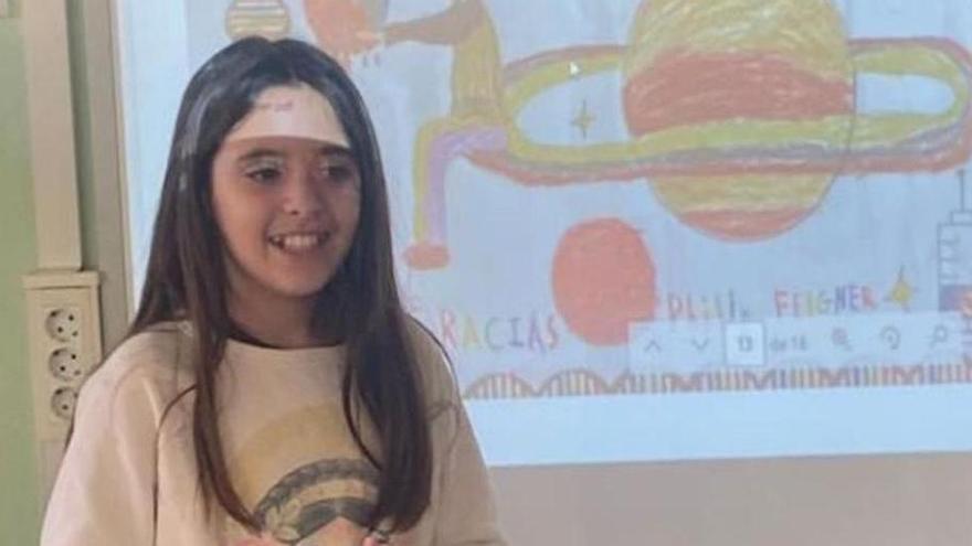 Daniela, la gijonesa de 10 años que emocionó a uno de los padres de la vacuna contra el covid