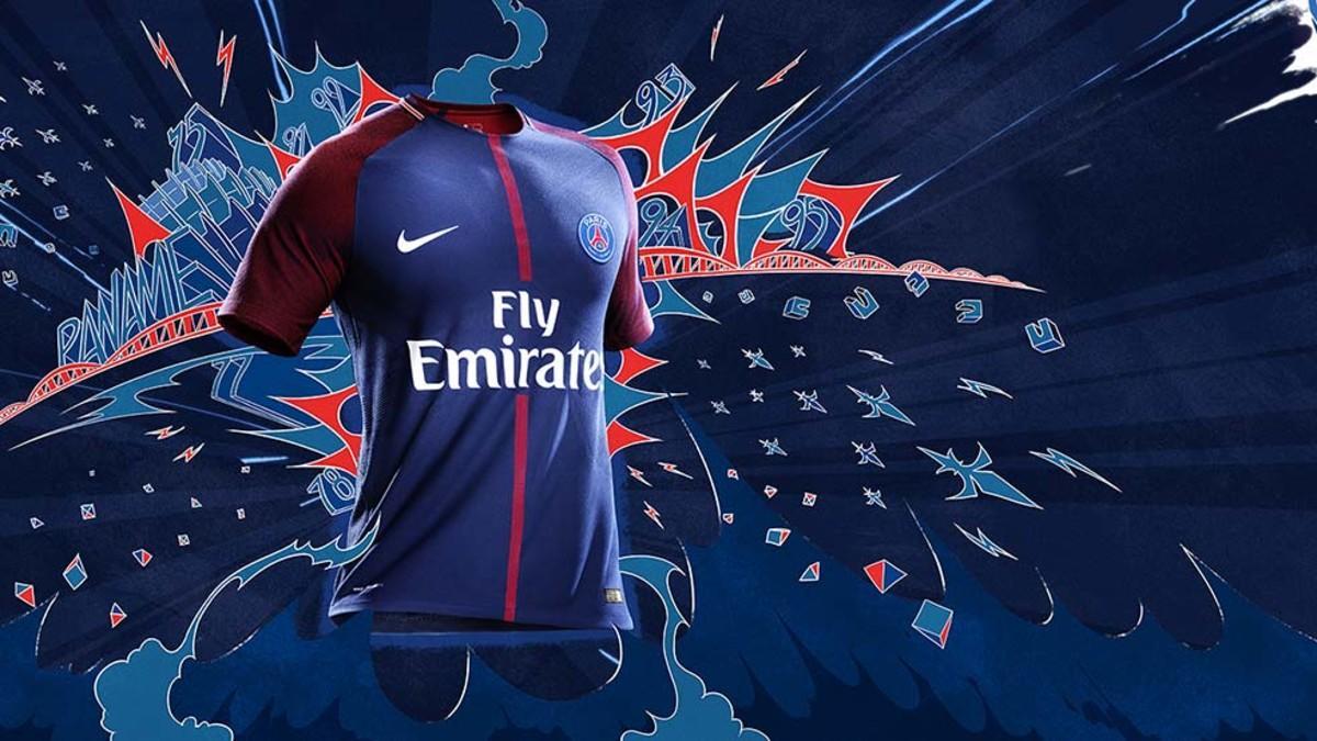 Esta es la nueva camiseta del PSG