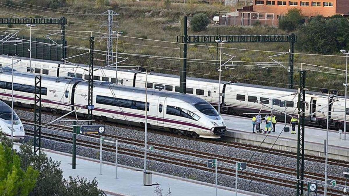 L’estació del TAV de Figueres Vilafant