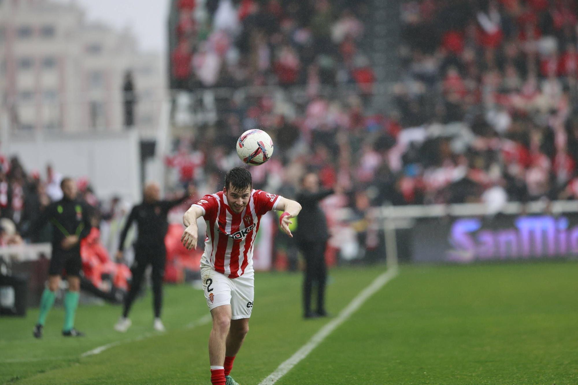 Así fue el partido entre el Sporting y el Burgos