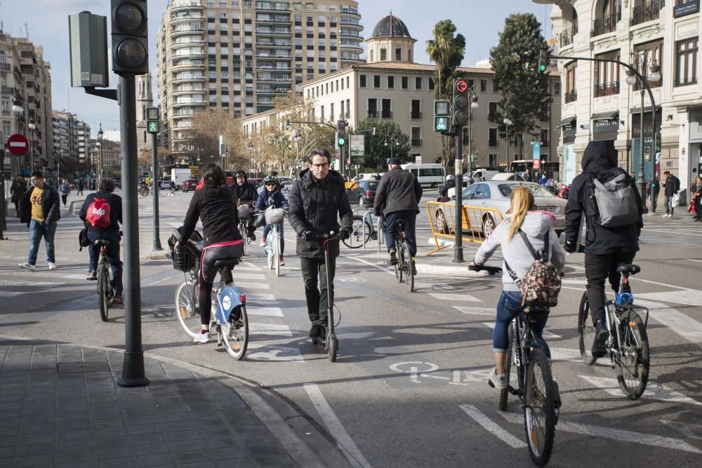 El 'boom' del patinete en València