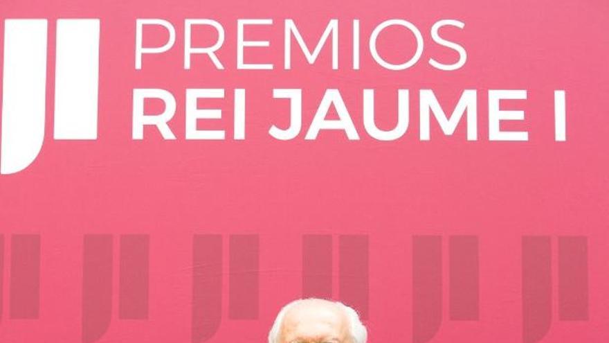 Mario Molina, en los Premios Jaume I.