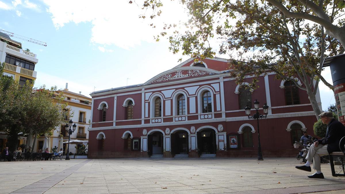 Fachada del Teatro Guerra de Lorca.