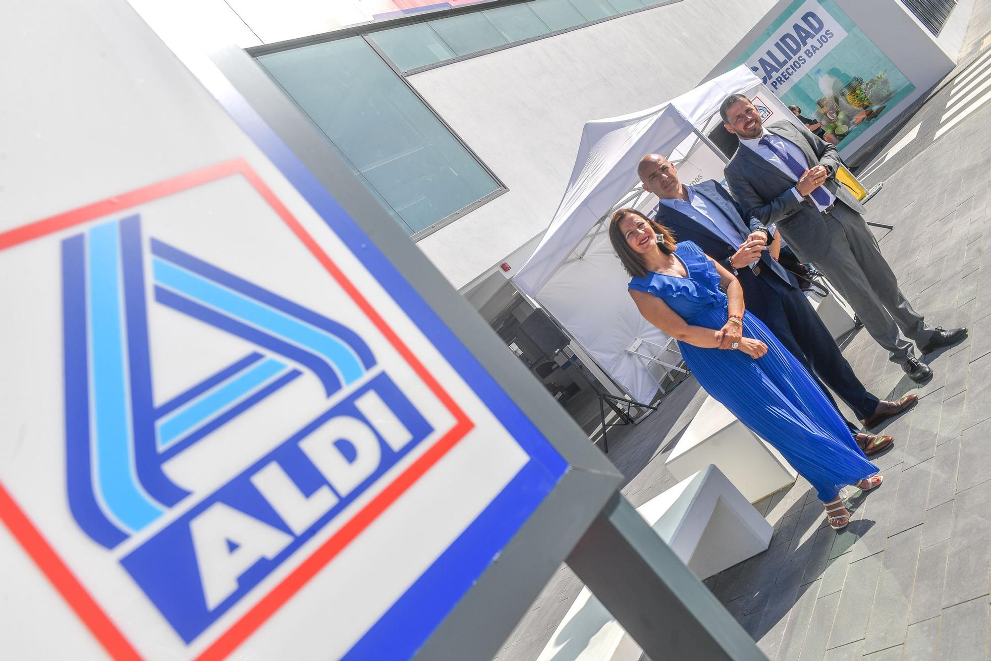 Inauguración del ALDI en Telde