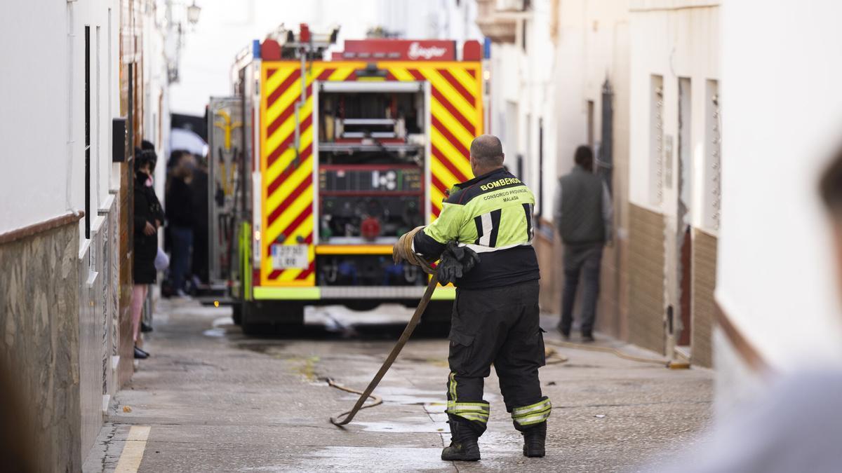 Mueren dos menores de 15 y 16 años en el incendio de una vivienda en Alhaurín el Grande (Málaga)
