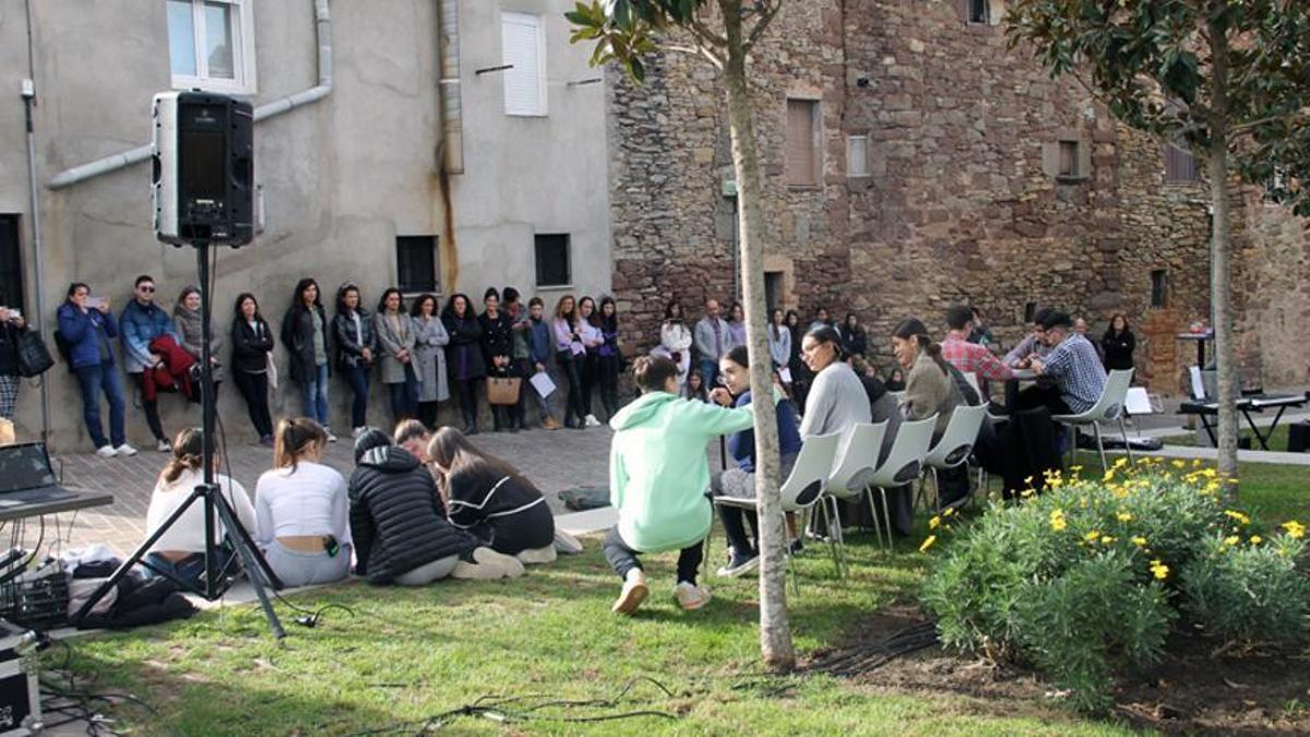 Un dels actes celebrats a Sant Fruitós de Bages en el marc del 25 del 2022