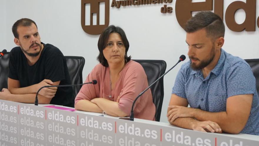 De izquierda a derecha: Javier Rivera, Rosa Pérez e Iñaki Pérez