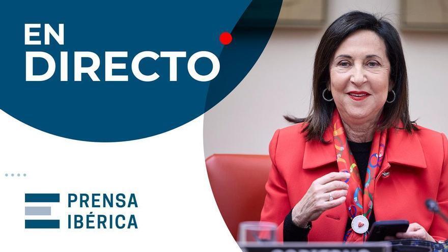 DIRECTO | Robles comparece para informa sobre las decisiones de seguridad relacionadas con la guerra de Irán