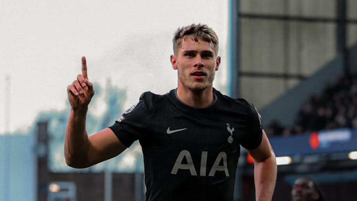 Bodo/Glimt - Tottenham Hotspur: El gol de Micky van de Ven