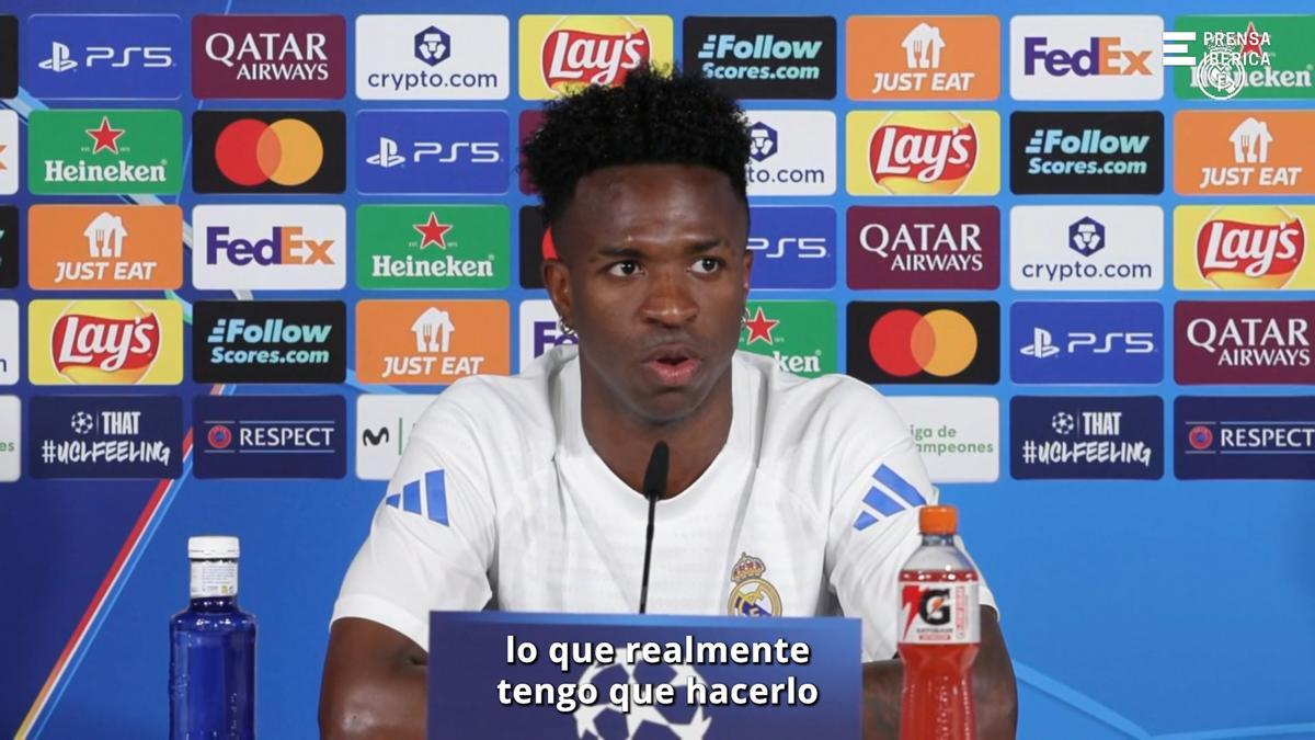Vinícius: "Con Xabi no conecté como él quería. Jugaba partidos, pero pocos minutos"
