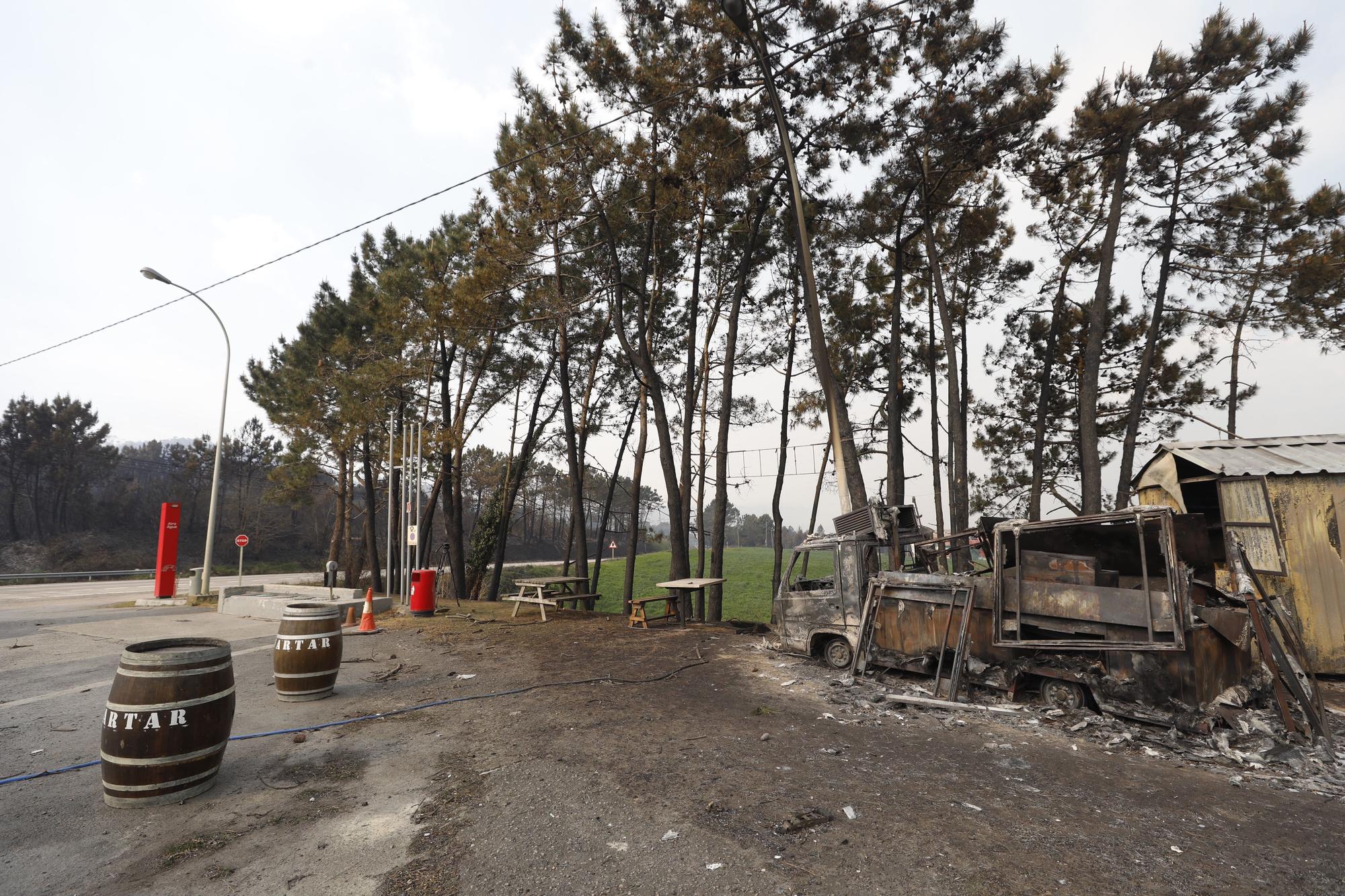 EN IMÁGENES: Gran oleada de incendios en Asturias