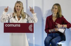 Yolanda Díaz: “España se moviliza para seguir ganando derechos, no nos van a doblegar”