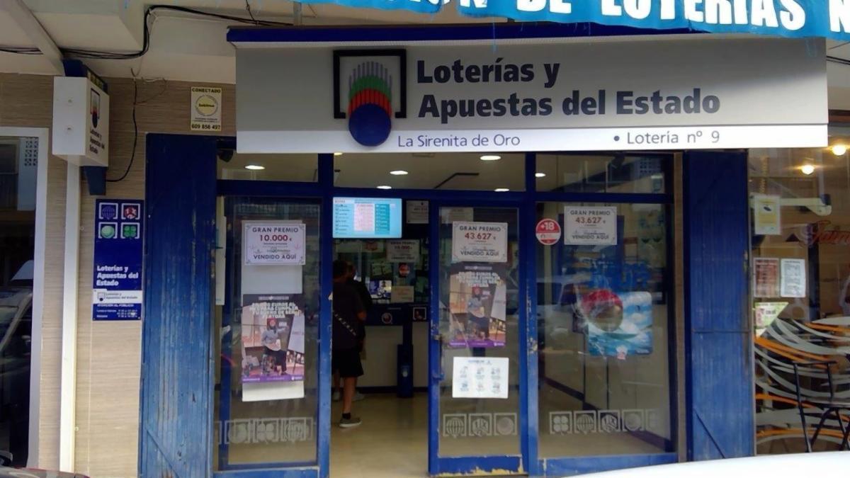Administración de Benidorm que ha vendido uno de los boletos agraciados