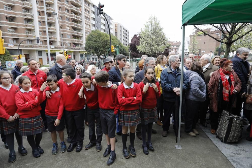 Inauguración del parque José Antonio Roncero en Gijón