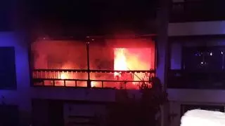 Muere una mujer y evacuadas treinta personas durante el incendio de un edificio en Tenerife