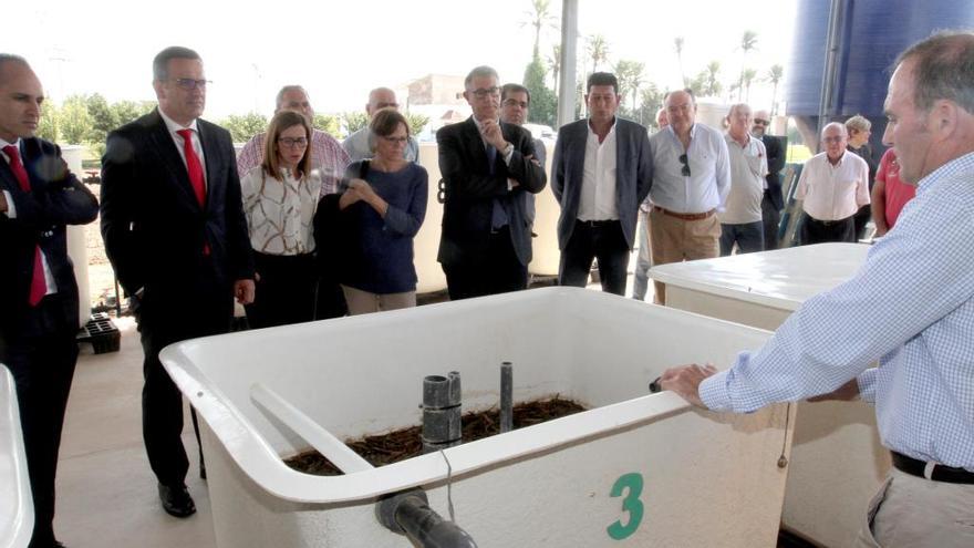 Visita a la Estación Experimental Agroalimentaria Tomás Ferro.