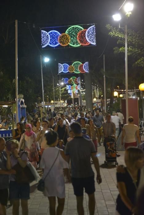 Lleno en los huertos del Malecón