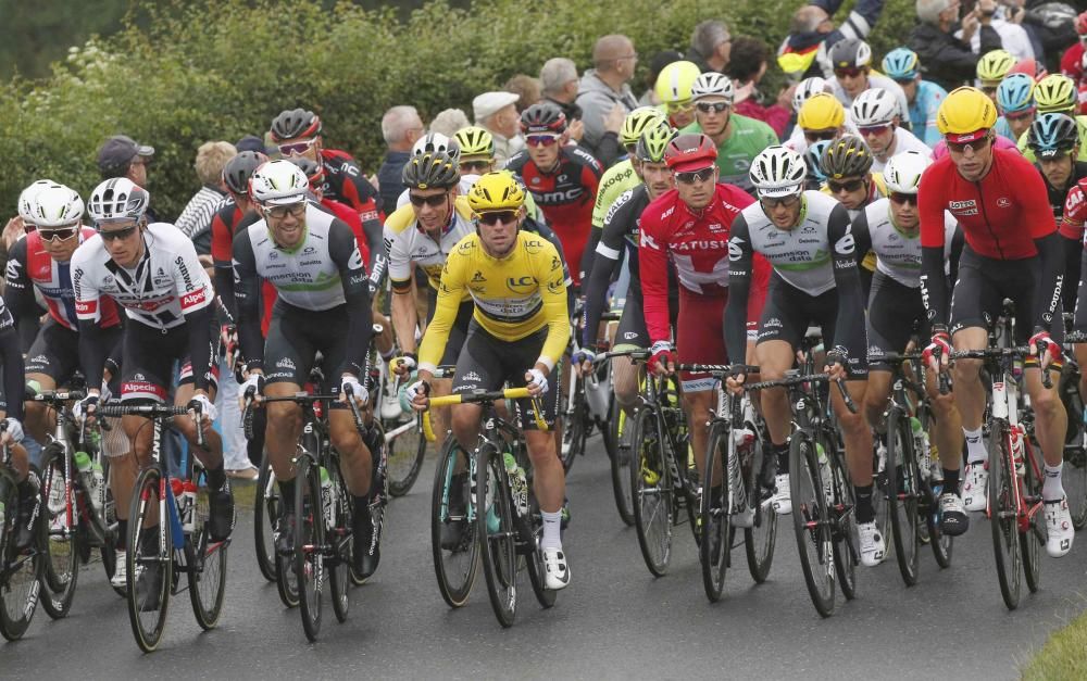 La segona etapa del Tour de França en imatges