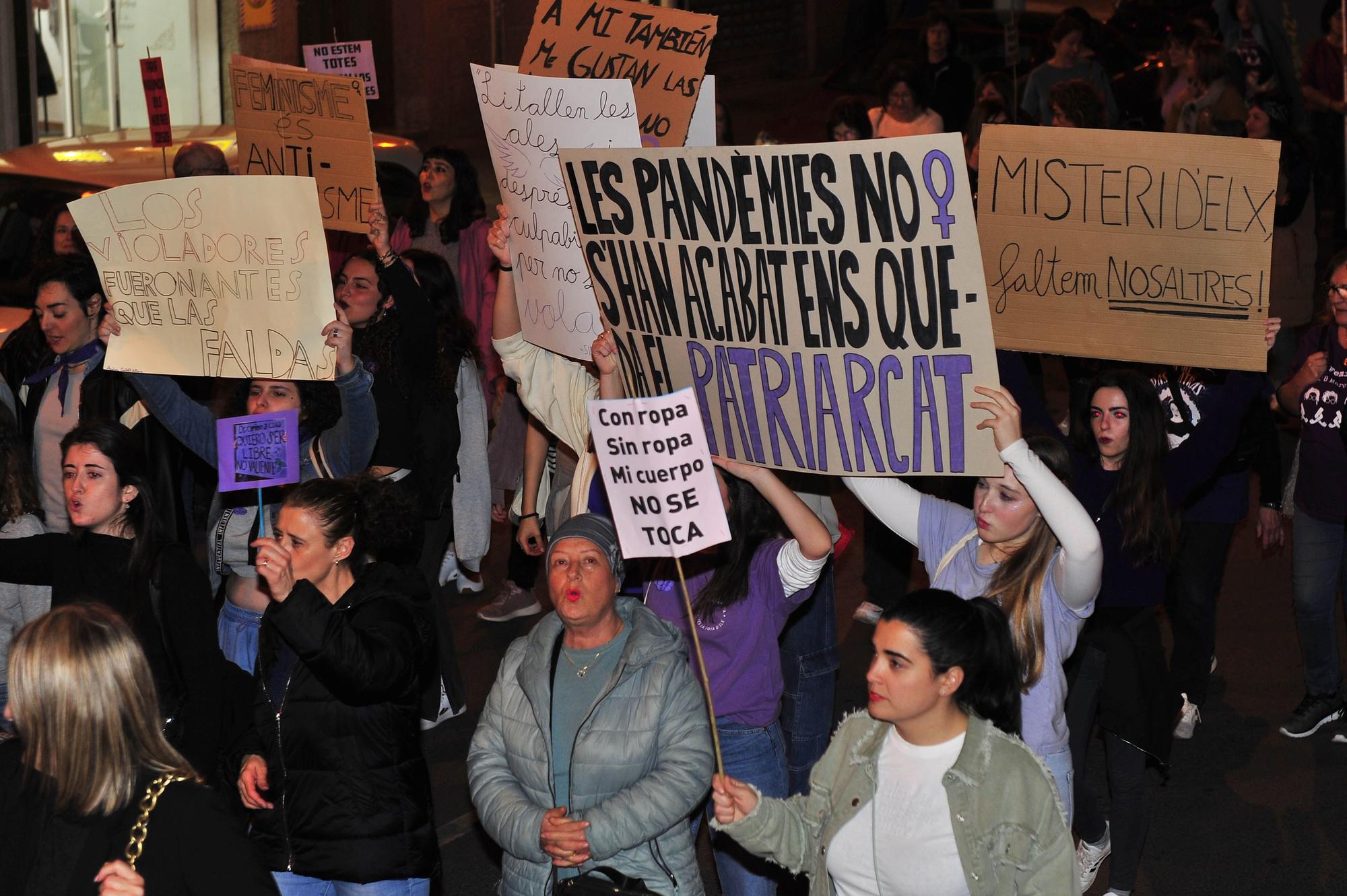 Así ha vivido Elche el 8M