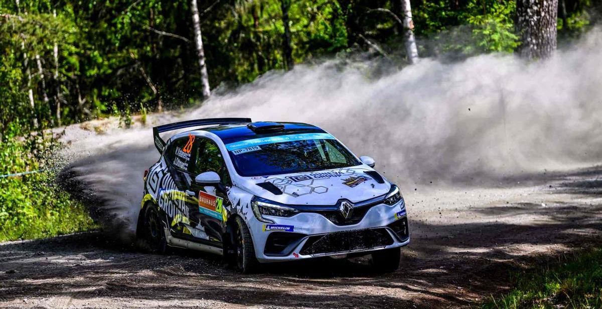 Ville Vatanen, en un rally de tierra.