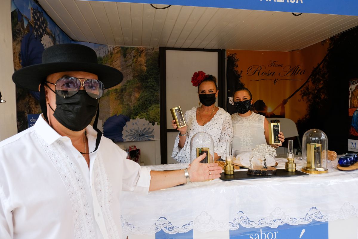 Inauguración del Gran Mercado Sabor a Málaga en el Parque