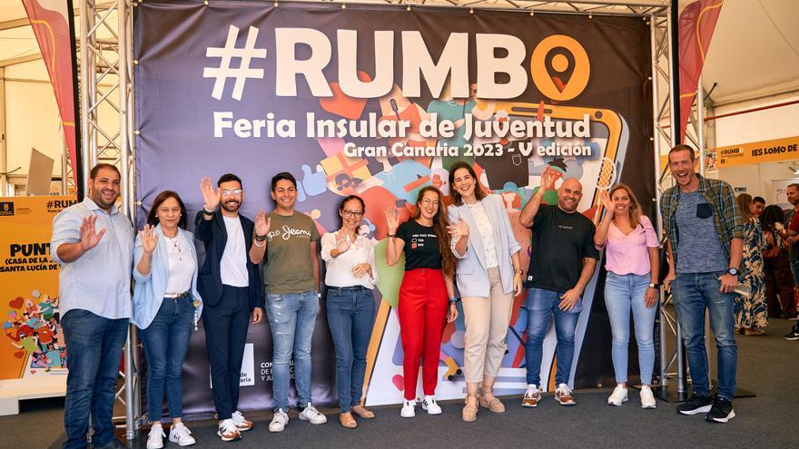 La quinta edición #RUMBO2023 de la Feria Insular de la Juventud da comienzo