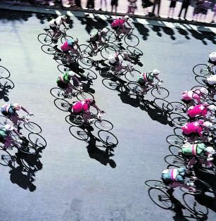 Carrera ciclista.