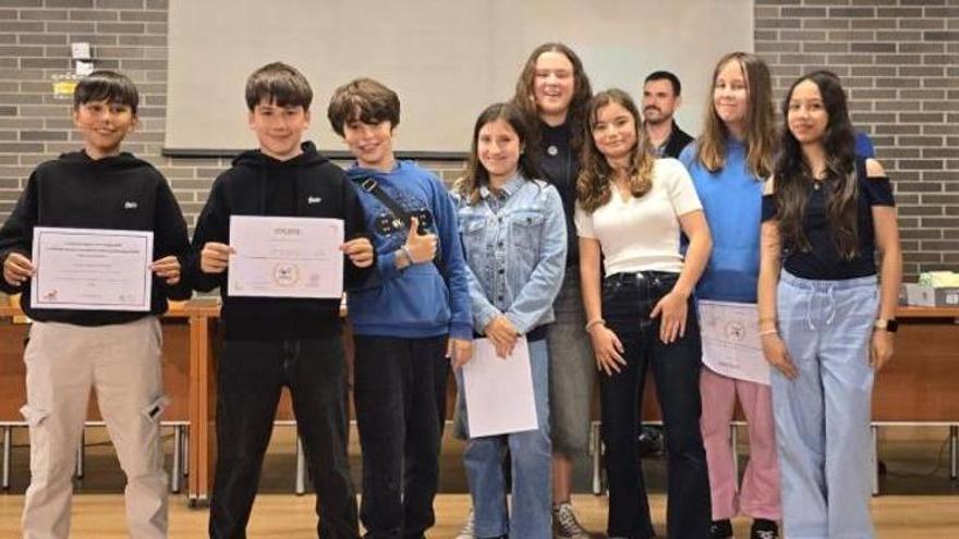 El Departamento de Matemáticas del IES La Corredoria premia a sus alumnos más destacados