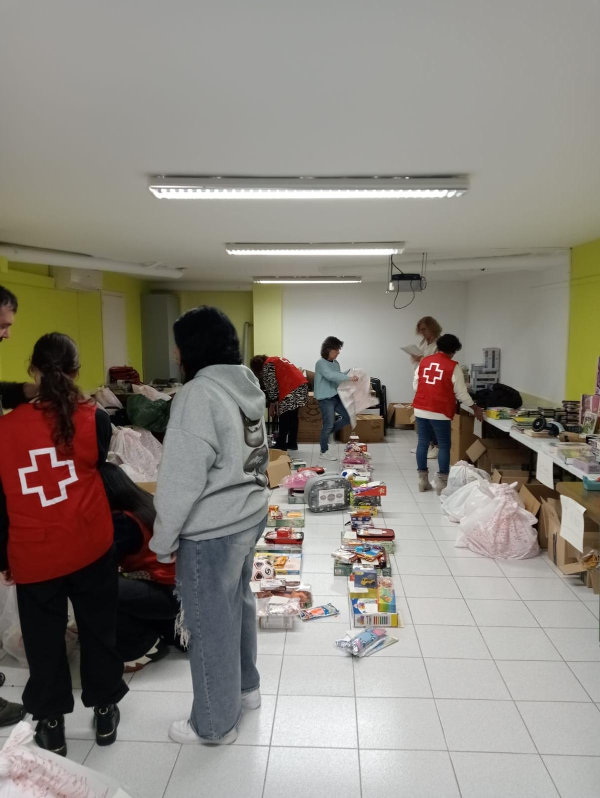 Una imatge de la campanya de joguines de Creu Roja.