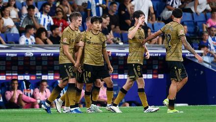 La Real Sociedad se impuso ante el Espanyol en Cornellà