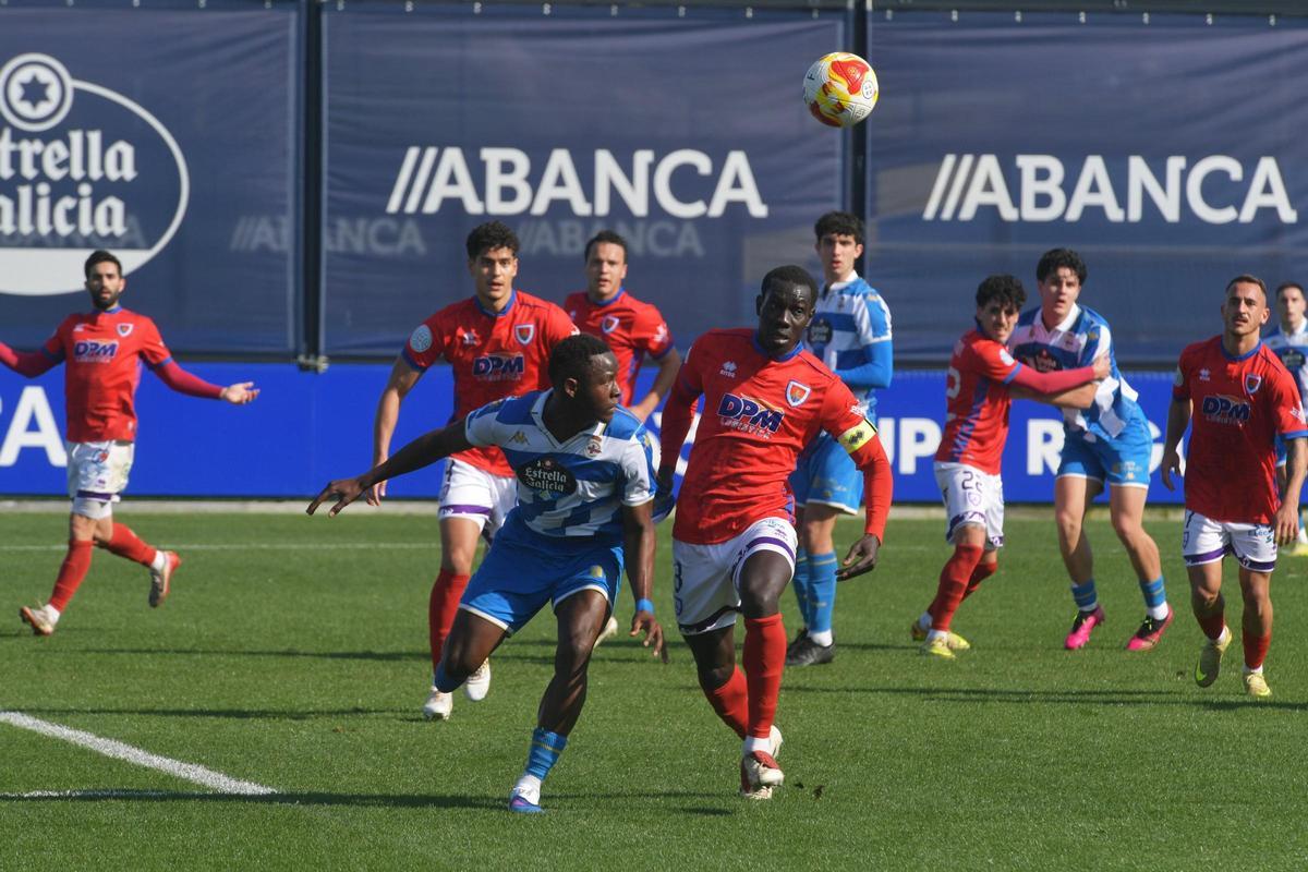 Victoria de equipo grande para el Fabril ante el Numancia (2-1)
