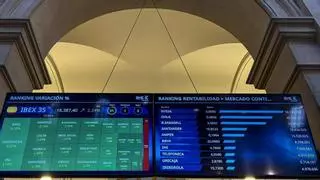 El Ibex 35 sube un 2,24% y roza los 18.400 puntos ante un posible acuerdo de paz