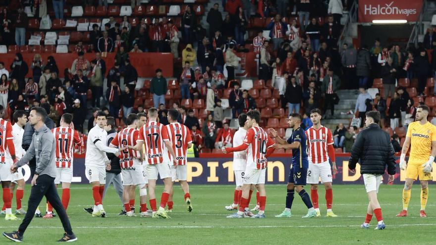 EN IMÁGENES: El Sporting - Tenerife disputado en El Molinón