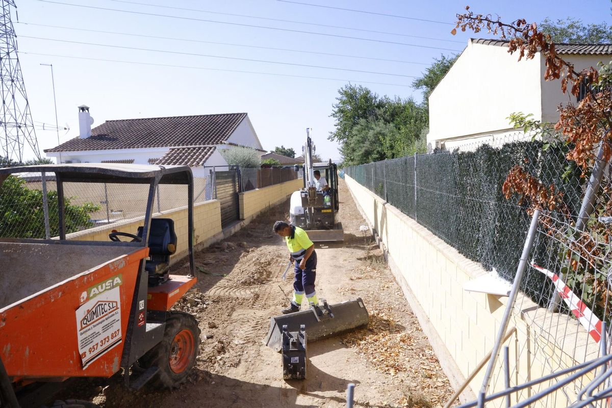 Obras de urbanización Cuevas de Altázar