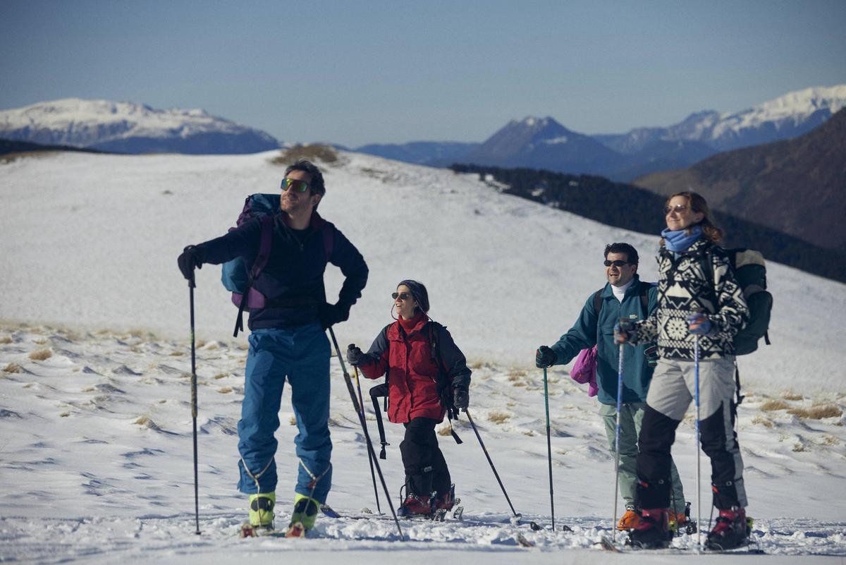 Rodatge del film 'Balandrau, vent salvatge' .