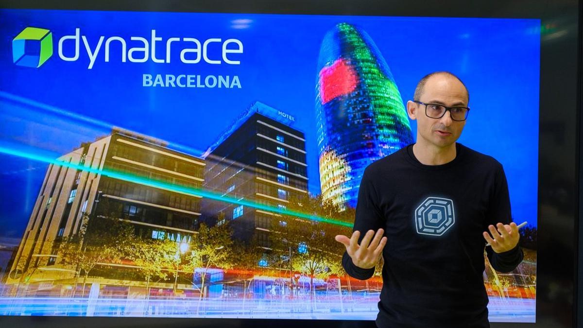 Bernd Greifeneder, fundador y director técnico de Dynatrace, en Barcelona.