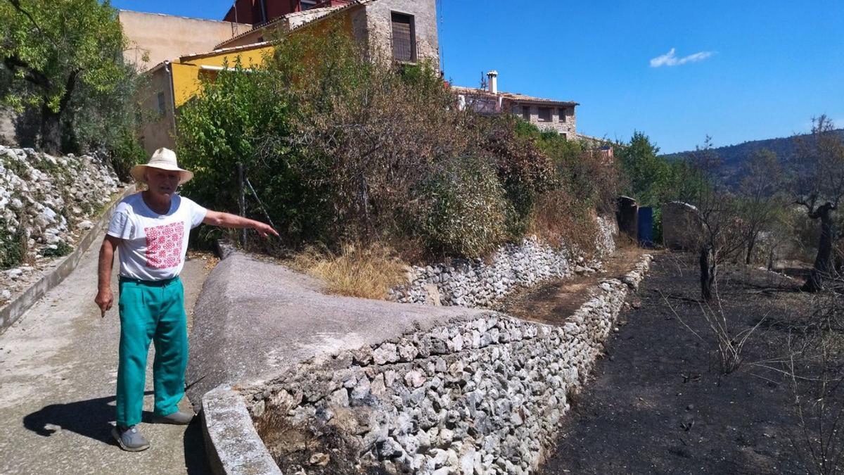 José, de 78 años, fue uno de los cuatro vecinos que se negó a irse de Beniaia cuando desalojaron el pueblo