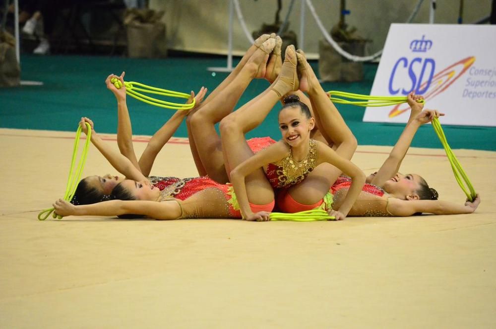 Campeonato de Gimnasia Rítmica: sábado por la tarde