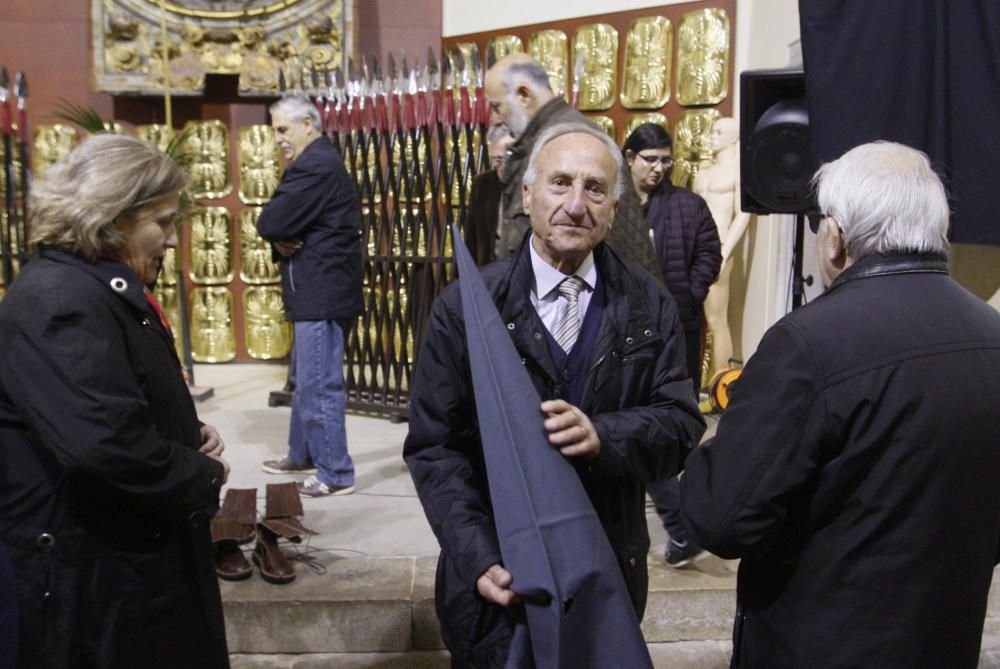 Presentació dels actes del 75é aniversari de les vestes dels Manaies